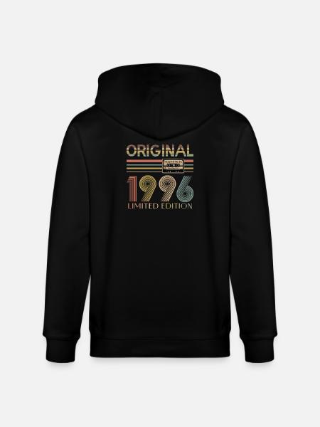 30e anniversaire, 30 ans - Veste à capuche bio CULTIVATOR Stanley/Stella Unisexe - noir