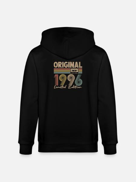 30th birthday, 30 years - Stanley/Stella CULTIVATOR  Unisex Organic Hooded Jacket - black