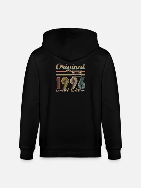 30th birthday, 30 years - Stanley/Stella CULTIVATOR  Unisex Organic Hooded Jacket - black