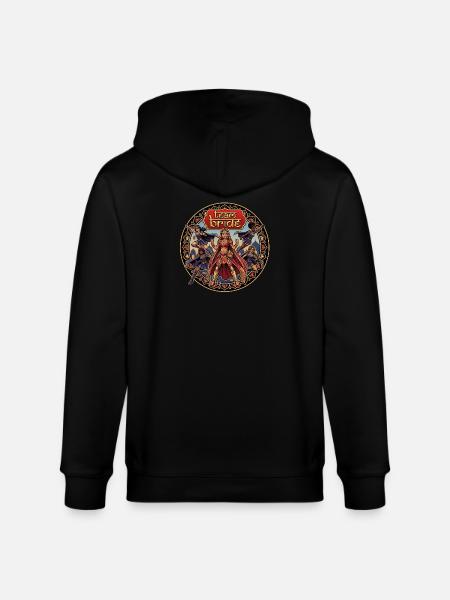 Team Bride Mandala Power - Stanley/Stella CULTIVATOR Unisex Organic Hooded Jacket - black