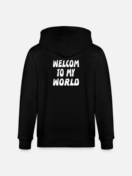 Wilkommen - Stanley/Stella Unisex Bio-Kapuzenjacke CULTIVATOR  - Schwarz