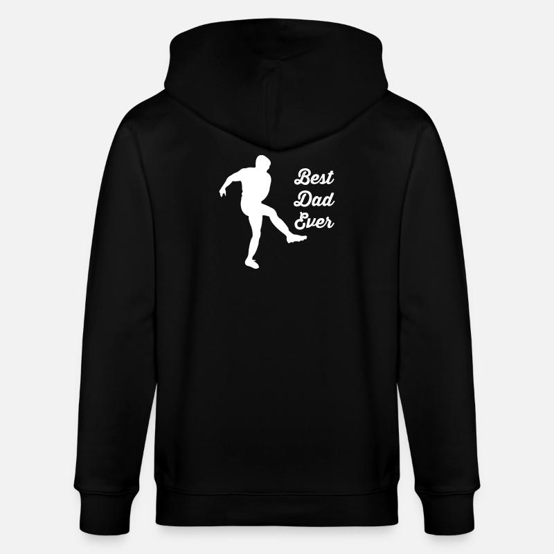 Fußball - Stanley/Stella Unisex Bio-Kapuzenjacke CULTIVATOR  - Schwarz