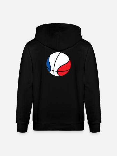 Basketball / Basketball / Basktet-Ball / Sport - Stanley/Stella Unisex Bio-Kapuzenjacke CULTIVATOR  - Schwarz