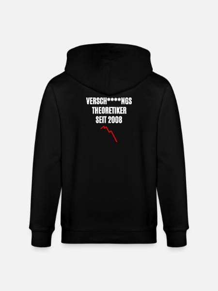 Verschwörungstheoretiker Wirtschaft - Stanley/Stella Unisex Bio-Kapuzenjacke CULTIVATOR  - Schwarz
