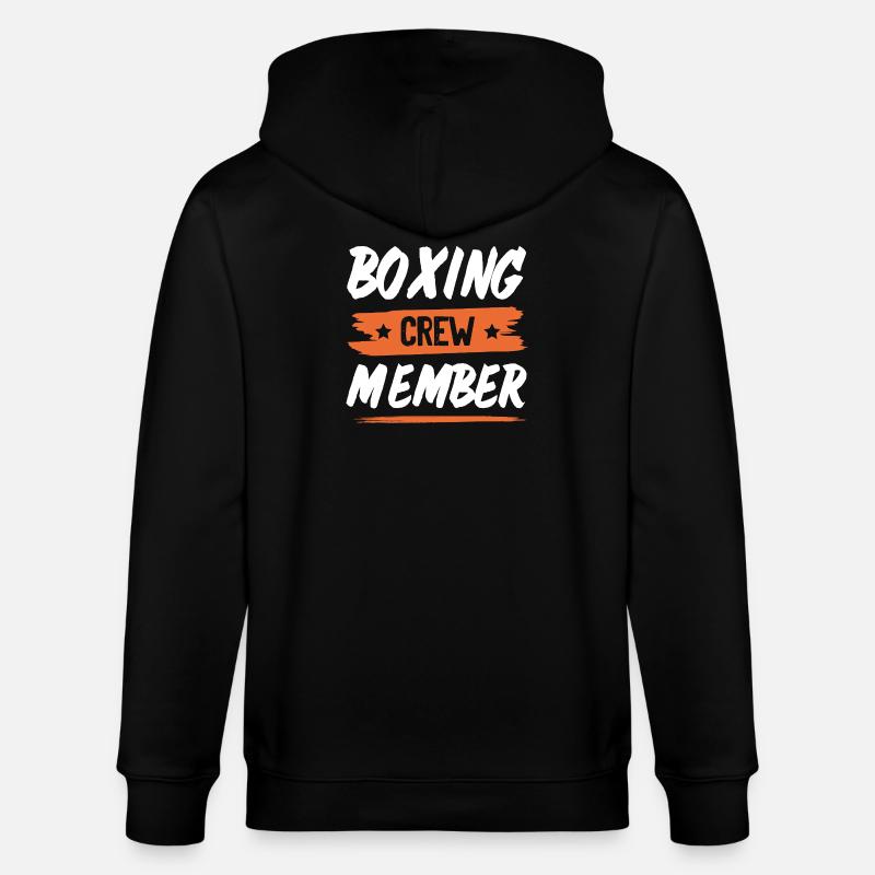 Breakdance Crew - Stanley/Stella CULTIVATOR  Unisex Organic Hooded Jacket - black