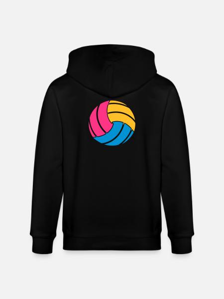 Volleyball - Stanley/Stella Unisex Bio-Kapuzenjacke CULTIVATOR  - Schwarz
