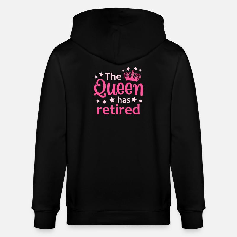 Pension Retraité Retraité - Veste à capuche bio CULTIVATOR Stanley/Stella Unisexe - noir
