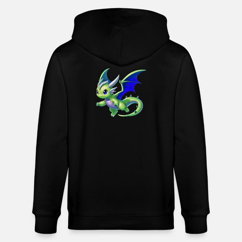 Dragon - Veste à capuche bio CULTIVATOR Stanley/Stella Unisexe - noir