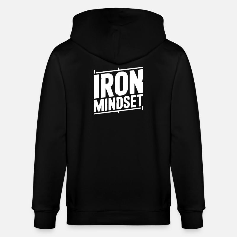 Mentalité de fer - Veste à capuche bio CULTIVATOR Stanley/Stella Unisexe - noir