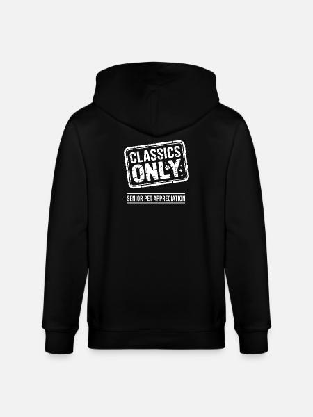 Classics Only: Senior Pet Appreciation - Stanley/Stella CULTIVATOR Unisex Organic Hooded Jacket - black