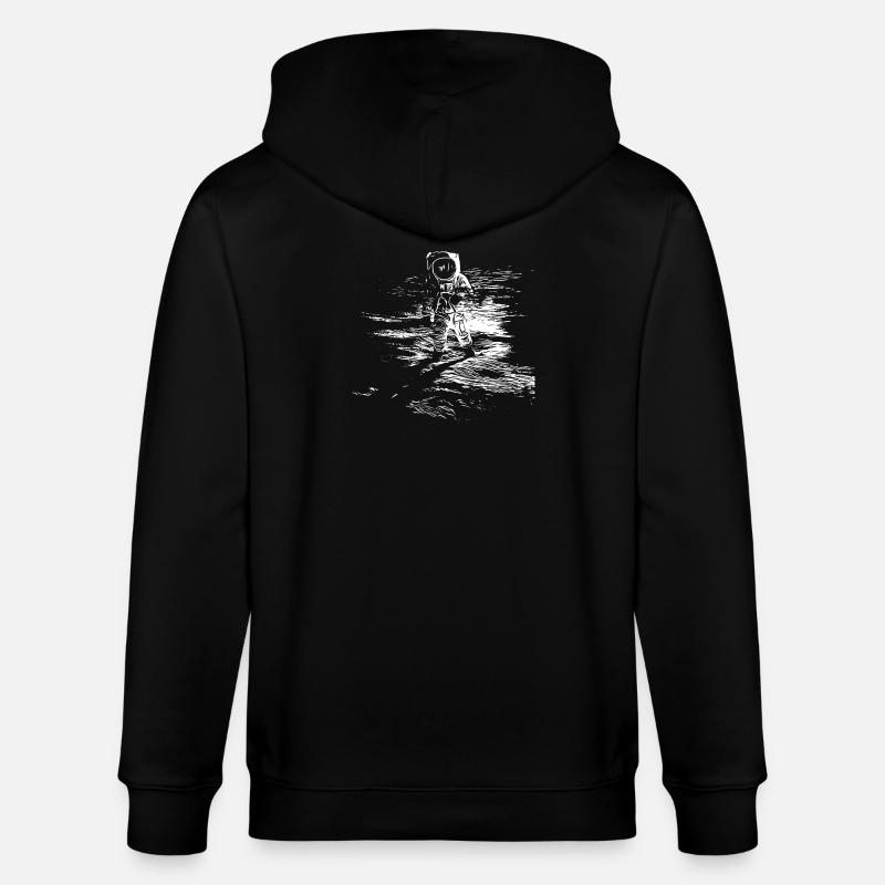 Raum - Stanley/Stella Unisex Bio-Kapuzenjacke CULTIVATOR  - Schwarz