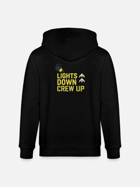 Theatertechnik-crew Bühnentechniker Ton - Stanley/Stella Unisex Bio-Kapuzenjacke CULTIVATOR - Schwarz