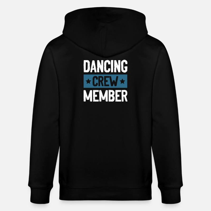 Équipe de danse - Veste à capuche bio CULTIVATOR Stanley/Stella Unisexe - noir
