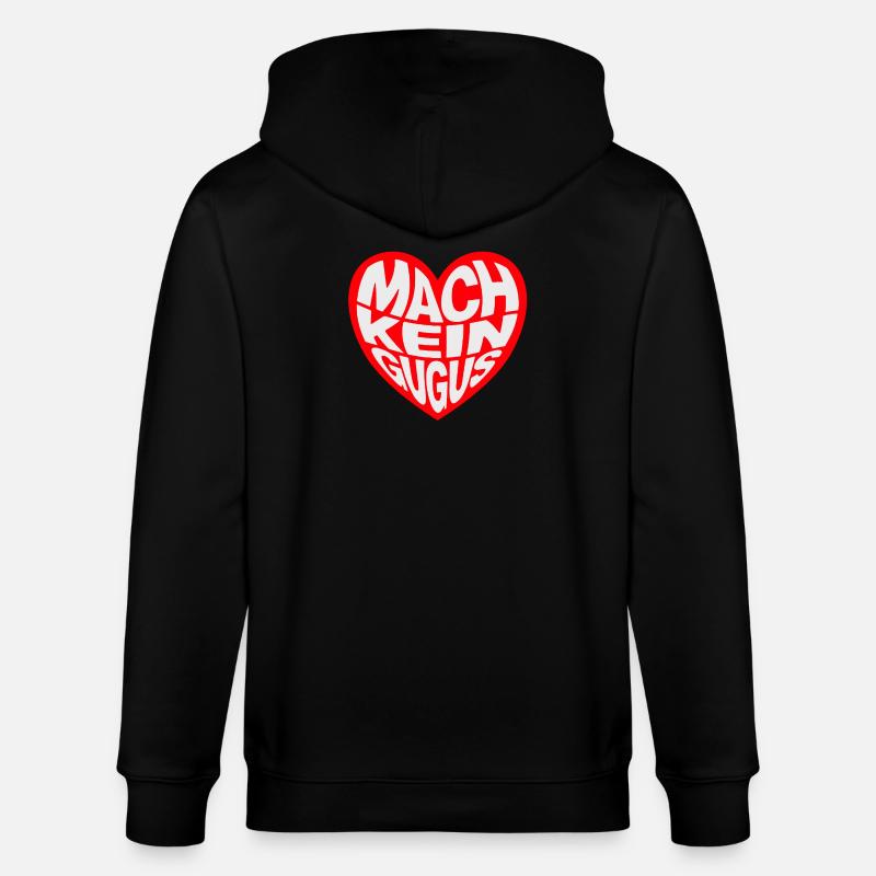 Ne faites pas de gugus - Veste à capuche bio CULTIVATOR Stanley/Stella Unisexe - noir