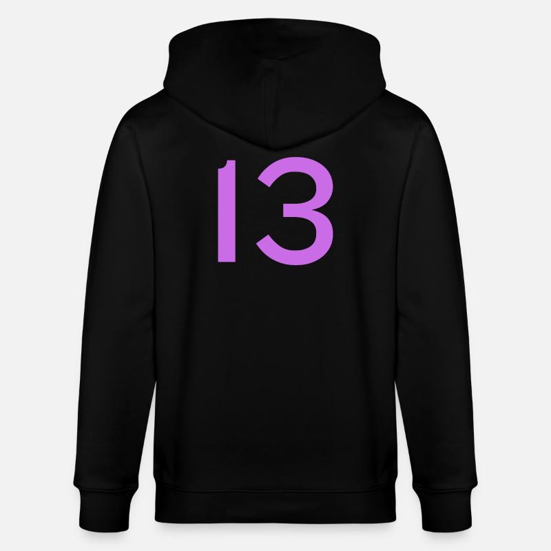 13 - Veste à capuche bio CULTIVATOR Stanley/Stella Unisexe - noir