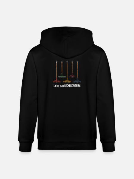Rechenzentrum Gärtner Garten Gartenarbeit - Stanley/Stella Unisex Bio-Kapuzenjacke CULTIVATOR - Schwarz