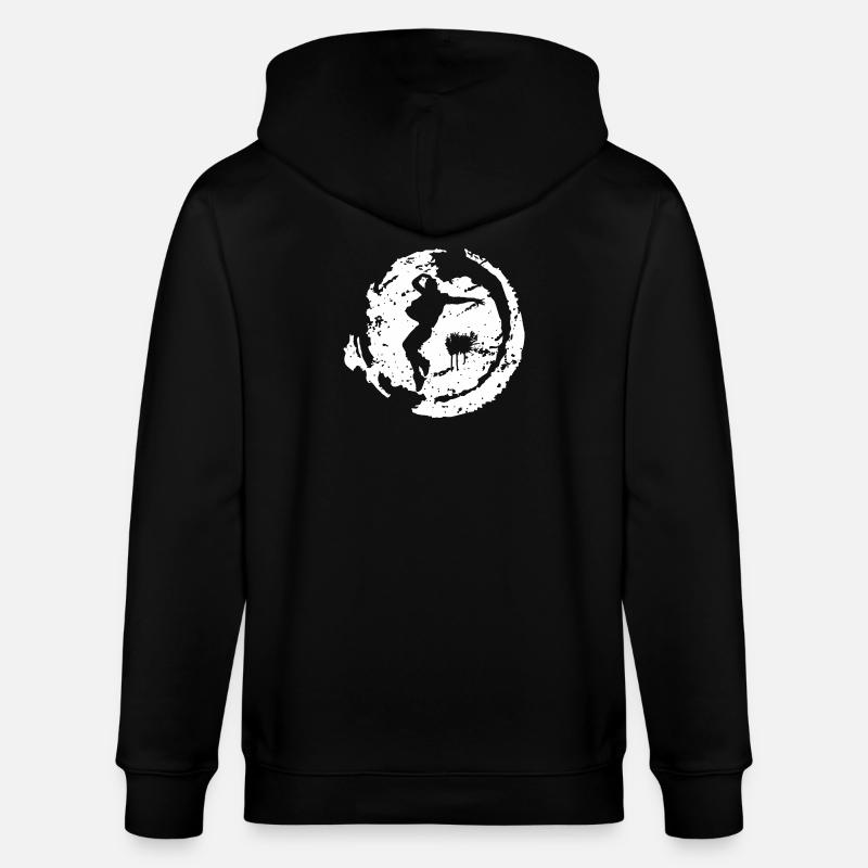 break dance - Veste à capuche bio CULTIVATOR Stanley/Stella Unisexe - noir