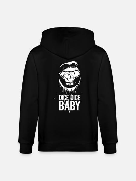 Role-playing game Hot lips - Stanley/Stella CULTIVATOR Unisex Organic Hooded Jacket - black
