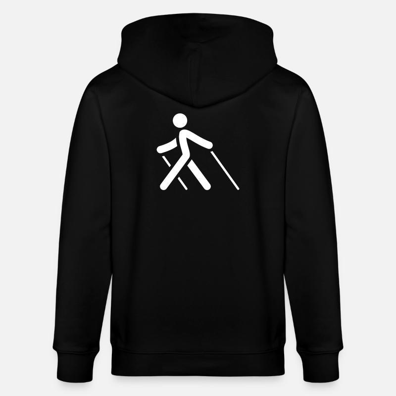 Marche à la perche - Veste à capuche bio CULTIVATOR Stanley/Stella Unisexe - noir