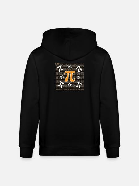 Pi Day - Happy Pi Day - Stanley/Stella CULTIVATOR  Unisex Organic Hooded Jacket - black
