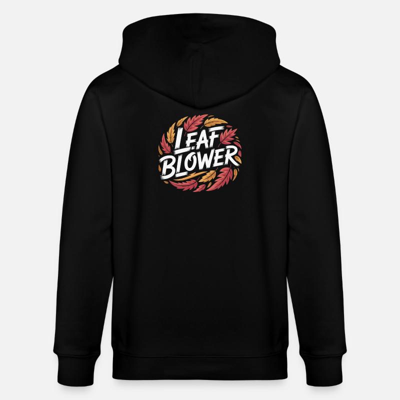 Laubbläser Herbstlaub - Stanley/Stella Unisex Bio-Kapuzenjacke CULTIVATOR  - Schwarz