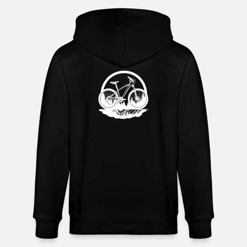 Vtt - Veste à capuche bio CULTIVATOR Stanley/Stella Unisexe - noir