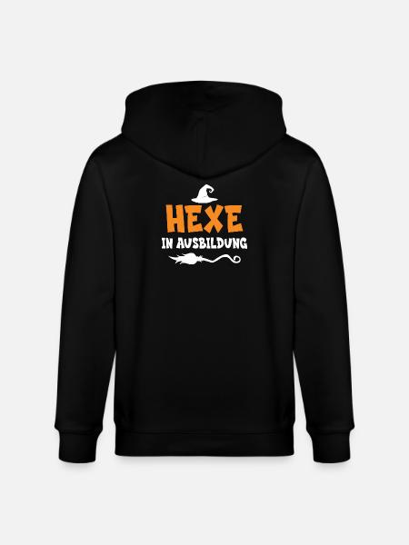 Hexe in Ausbildung - Stanley/Stella Unisex Bio-Kapuzenjacke CULTIVATOR - Schwarz