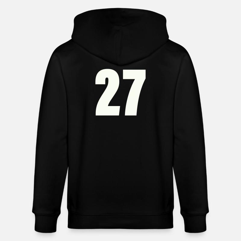 27 - Veste à capuche bio CULTIVATOR Stanley/Stella Unisexe - noir