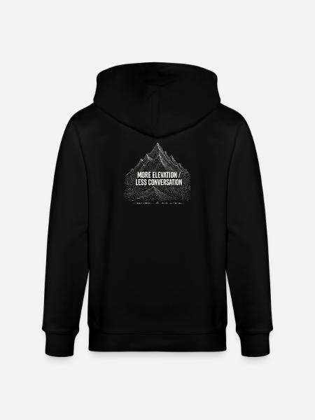 More Elevation Hiking - Stanley/Stella Unisex Bio-Kapuzenjacke CULTIVATOR - Schwarz