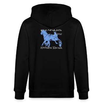 Course de trot trotteur - Veste à capuche bio CULTIVATOR Stanley/Stella Unisexe - noir - Dos - Anna (173cm)