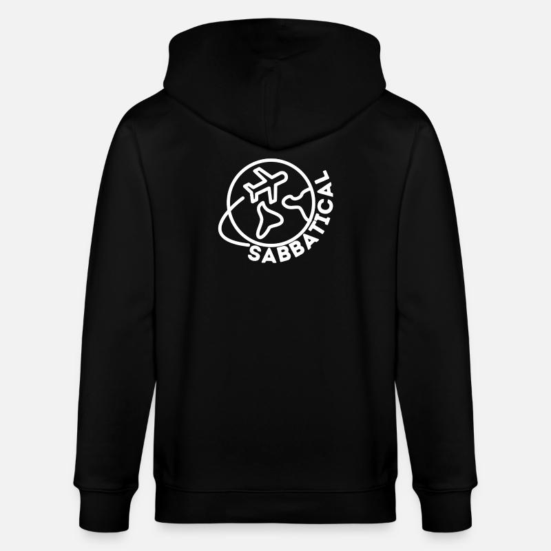 Sabbatical - Stanley/Stella Unisex Bio-Kapuzenjacke CULTIVATOR  - Schwarz