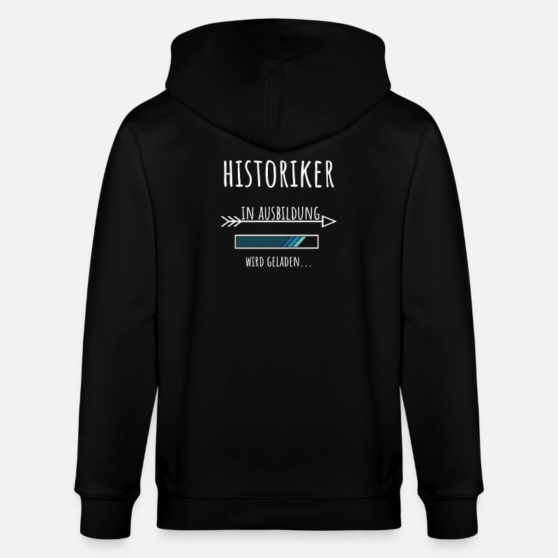 Student Beruf Ausbildung Historiker - Stanley/Stella Unisex Bio-Kapuzenjacke CULTIVATOR  - Schwarz