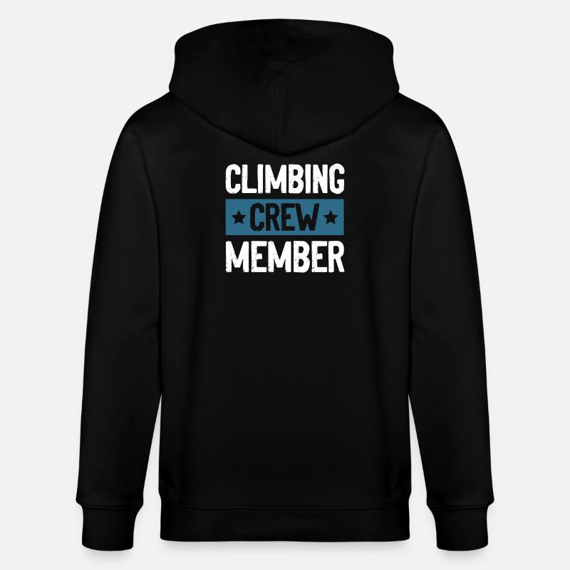 Climbing Crew - Stanley/Stella Unisex Bio-Kapuzenjacke CULTIVATOR - Schwarz