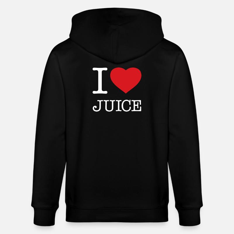J’ADORE LE JUS - Veste à capuche bio CULTIVATOR Stanley/Stella Unisexe - noir