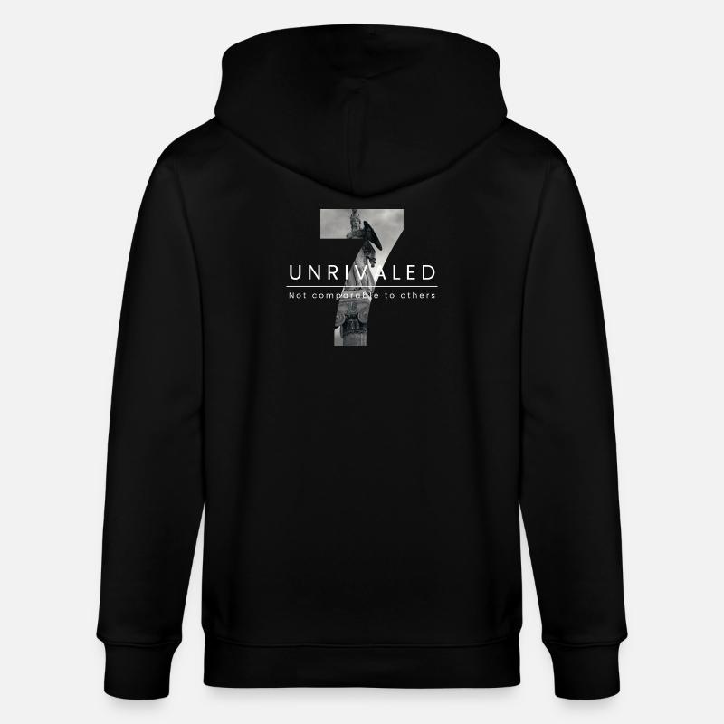 Unvergleichliche Heldenfigur Design - Stanley/Stella Unisex Bio-Kapuzenjacke CULTIVATOR  - Schwarz