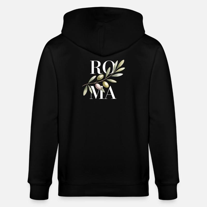 ROMA – Rameau d’Olivier - Veste à capuche bio CULTIVATOR Stanley/Stella Unisexe - noir