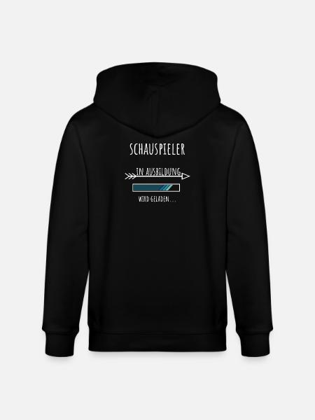 Schauspiel Studium Beruf Ausbildung Schauspieler - Stanley/Stella Unisex Bio-Kapuzenjacke CULTIVATOR - Schwarz