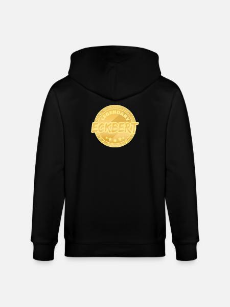 Eckbert - Veste à capuche bio CULTIVATOR Stanley/Stella Unisexe - noir