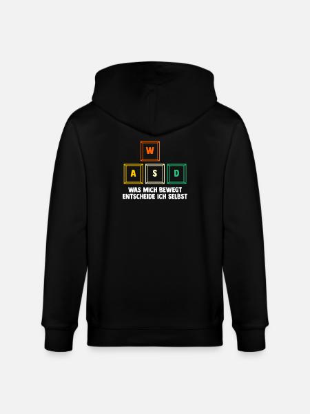 Gaming Computer Gamer Gaming Gamer - Stanley/Stella CULTIVATOR Unisex Organic Hooded Jacket - black