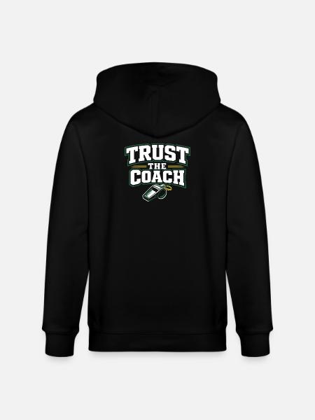 Fußballtraining Jugend-sport-trainer - Stanley/Stella Unisex Bio-Kapuzenjacke CULTIVATOR  - Schwarz