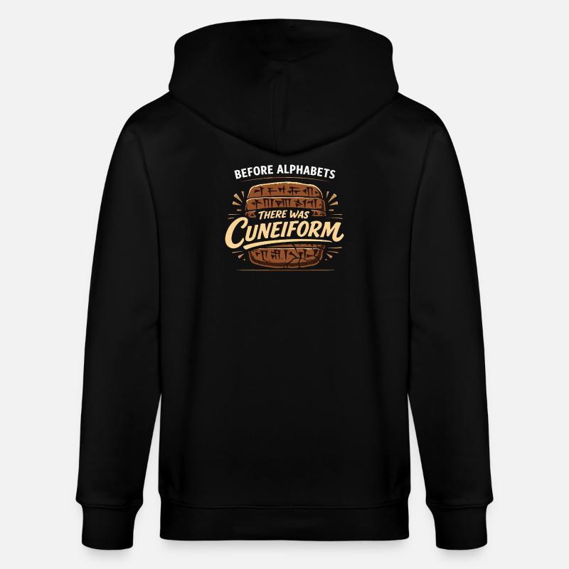 Mésopotamie ancienne, Sumérien - Veste à capuche bio CULTIVATOR Stanley/Stella Unisexe - noir