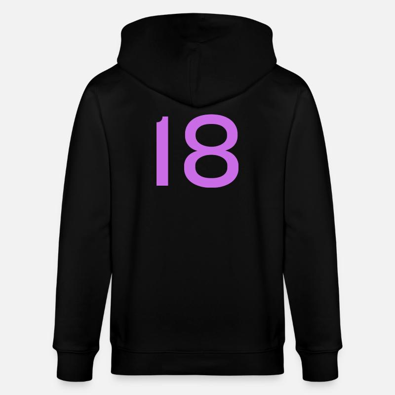 18 - Veste à capuche bio CULTIVATOR Stanley/Stella Unisexe - noir