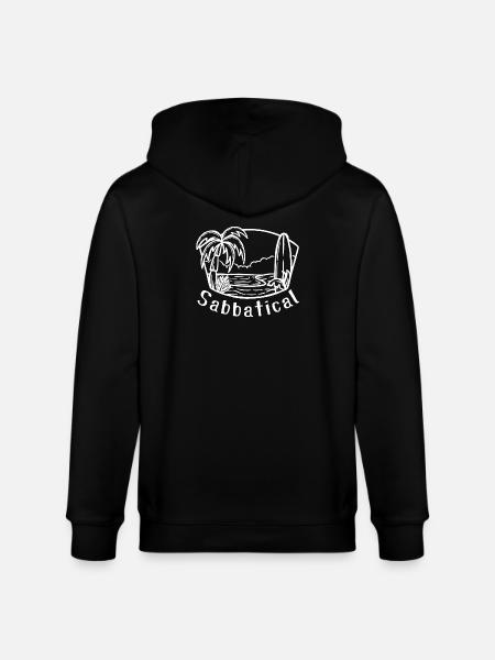 Sabbatical - Stanley/Stella CULTIVATOR Unisex Organic Hooded Jacket - black