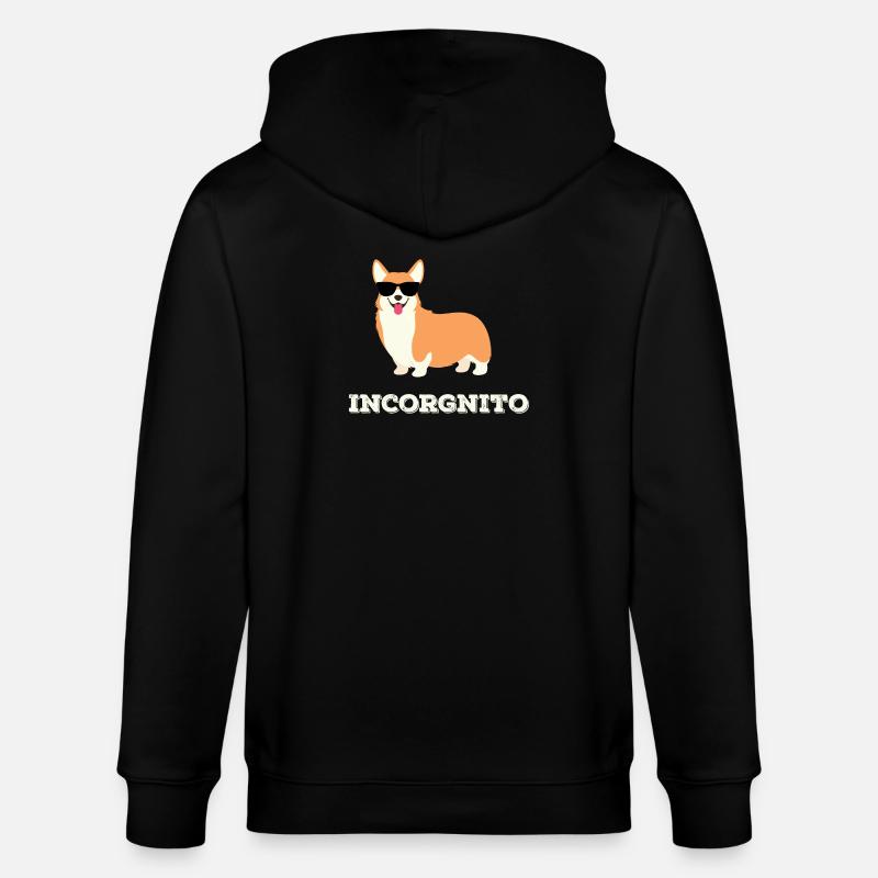 Incorgnito - Veste à capuche bio CULTIVATOR Stanley/Stella Unisexe - noir