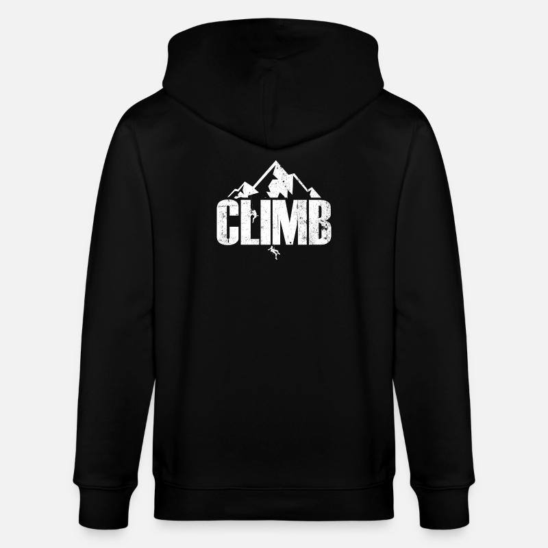 Grimper - Veste à capuche bio CULTIVATOR Stanley/Stella Unisexe - noir