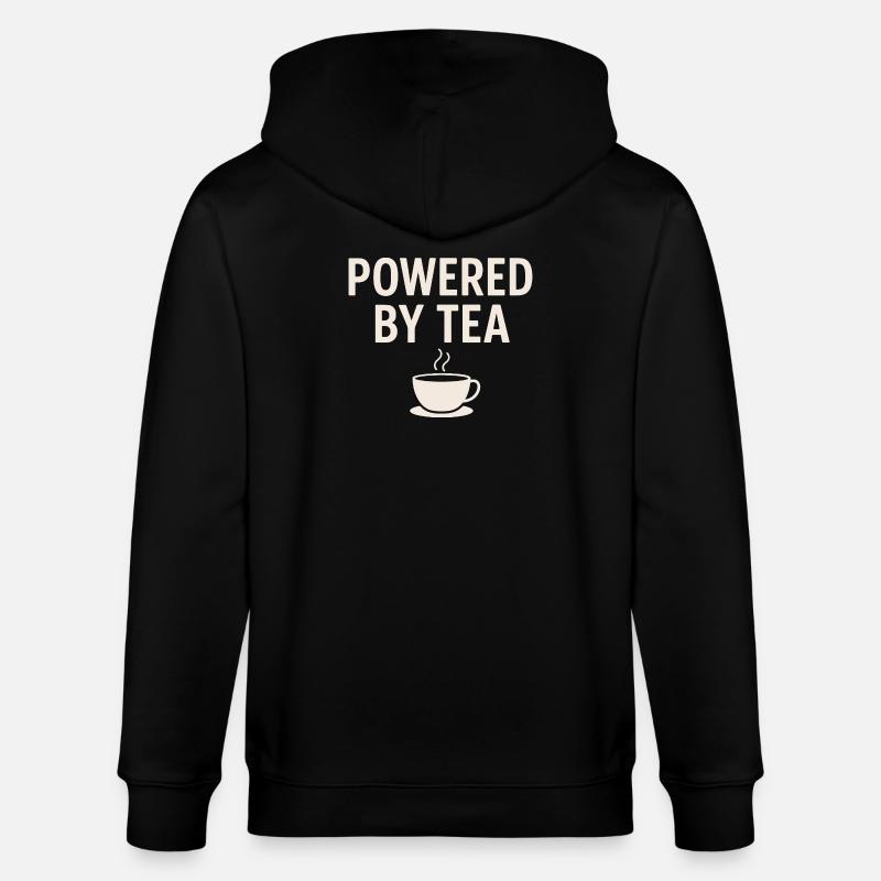 Powered by Tea Becher - Stanley/Stella Unisex Bio-Kapuzenjacke CULTIVATOR  - Schwarz