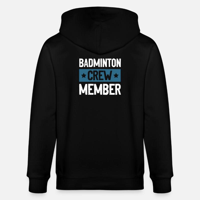 Badminton Crew - Stanley/Stella Unisex Bio-Kapuzenjacke CULTIVATOR  - Schwarz