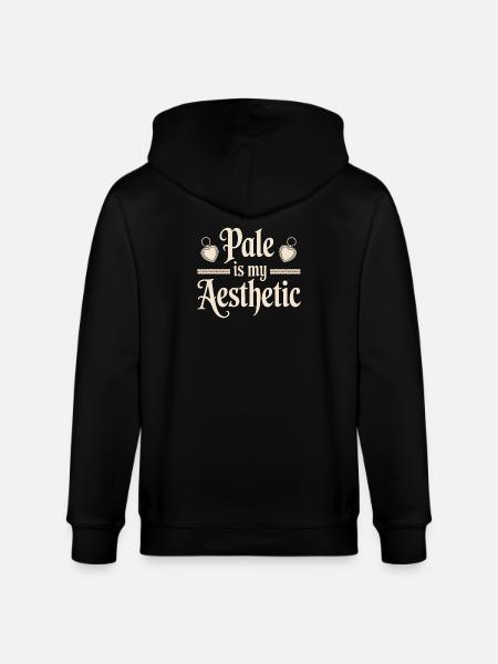 Pâle est mon esthétique - Veste à capuche bio CULTIVATOR Stanley/Stella Unisexe - noir