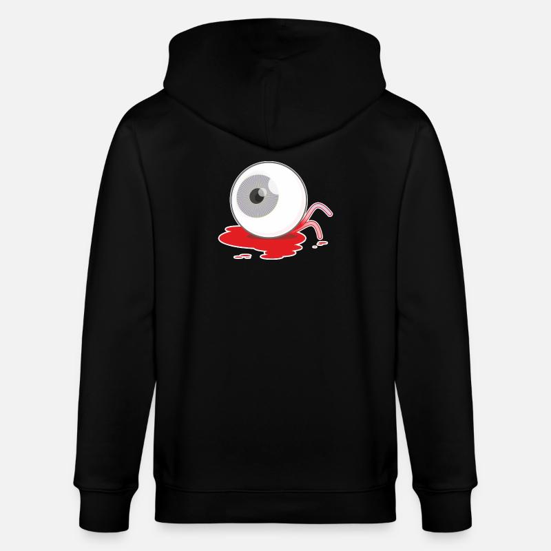 Augapfel - Stanley/Stella Unisex Bio-Kapuzenjacke CULTIVATOR  - Schwarz