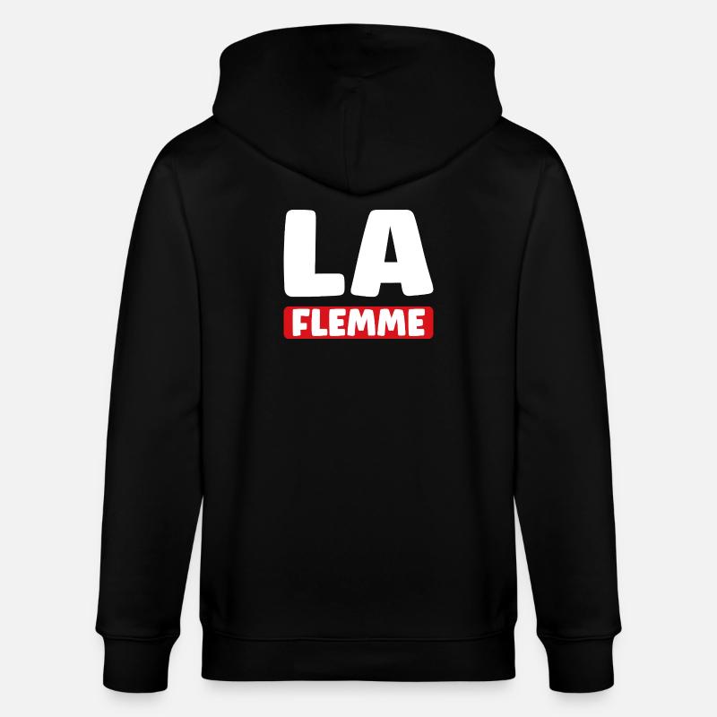 flemme - Veste à capuche bio CULTIVATOR Stanley/Stella Unisexe - noir